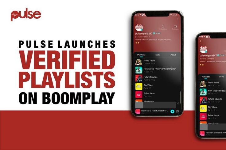 Pulse launches verified playlists on Boomplay