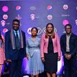 L-R Brand Ambassador Amstel Malta - Dakore Eguson-Akande, Senior Brand Manage Amstel Malta - Aminah Jagun, nd other brand representatives