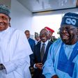 President Muhammadu Buhari and APC National Leader, Bola Tinubu