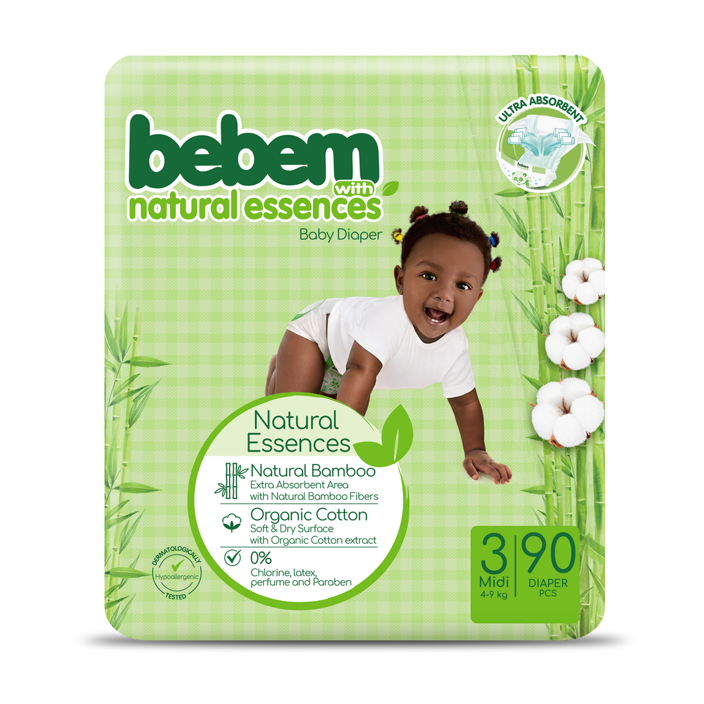 'Inspired By Nature", Hayat Kimya, launches Bebem with natural essences baby diapers in Nigeria