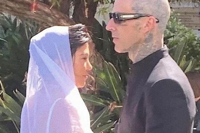 Kourtney Kardashian and Travis Baker are legally married [Instagram/Kourtney90s]