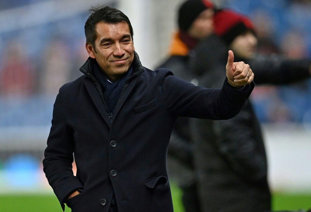 Giovanni van Bronckhorst has won all four games since taking charge of Rangers
