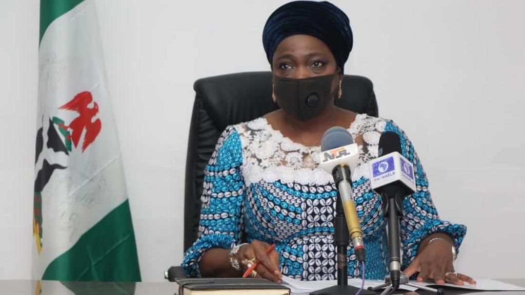 Abike Dabiri-Erewa, CEO/Chairman Nigerians in Diaspora Commission (NIDCOM). [Twitter/@Ezeakachidozie]