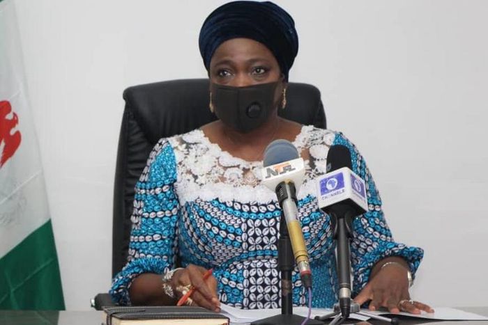 Abike Dabiri-Erewa, CEO/Chairman Nigerians in Diaspora Commission (NIDCOM). [Twitter/@Ezeakachidozie]