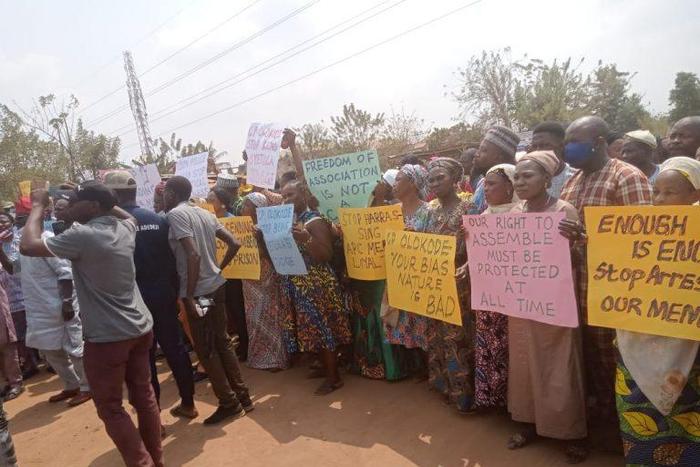 Aregbesola's loyalists cry out over 'police bias' in Osun, call for removal of CP. [Twitter:@EMUjiadughele]