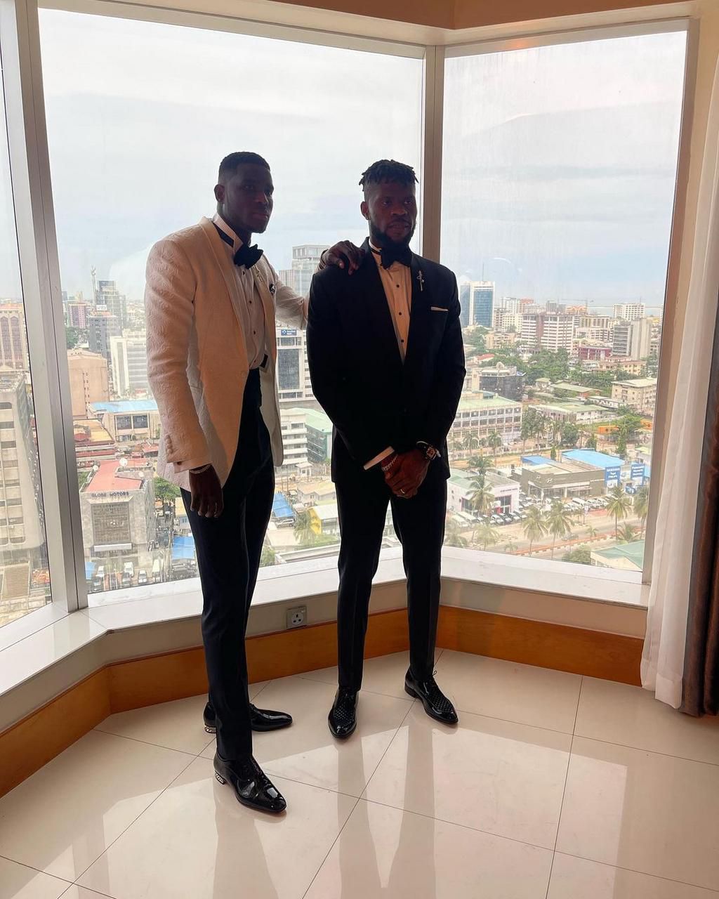 Osimhen, Uzoho, Awaziem and Onyeka turn up for Onuachu's 2nd wedding in Lagos