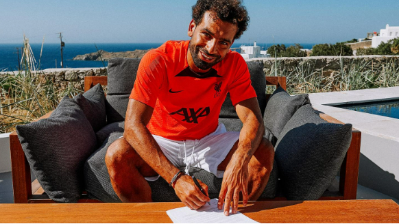 Mohamed Salah signs new long-term contract with Liverpool