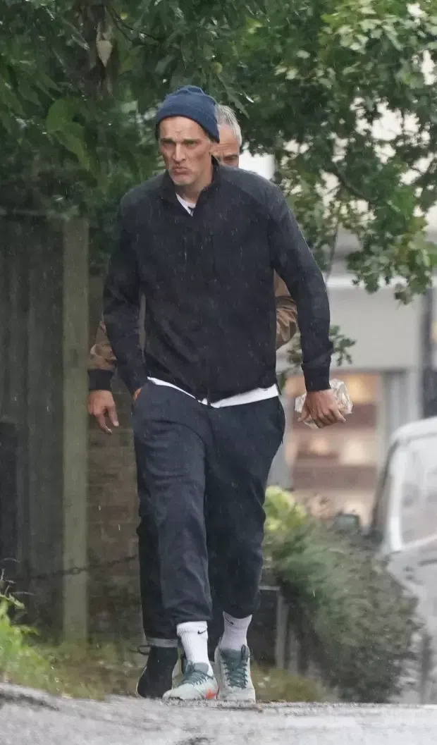 Thomas Tuchel pictured for the first time since his sack