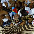 TP Mazembe fans cheered their team to victory at the TP Mazembe Stadium in Lubumbashi on Sunday (IMAGO AFLOSPORT)