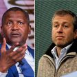 Aliko Dangote and Roman Abramovich