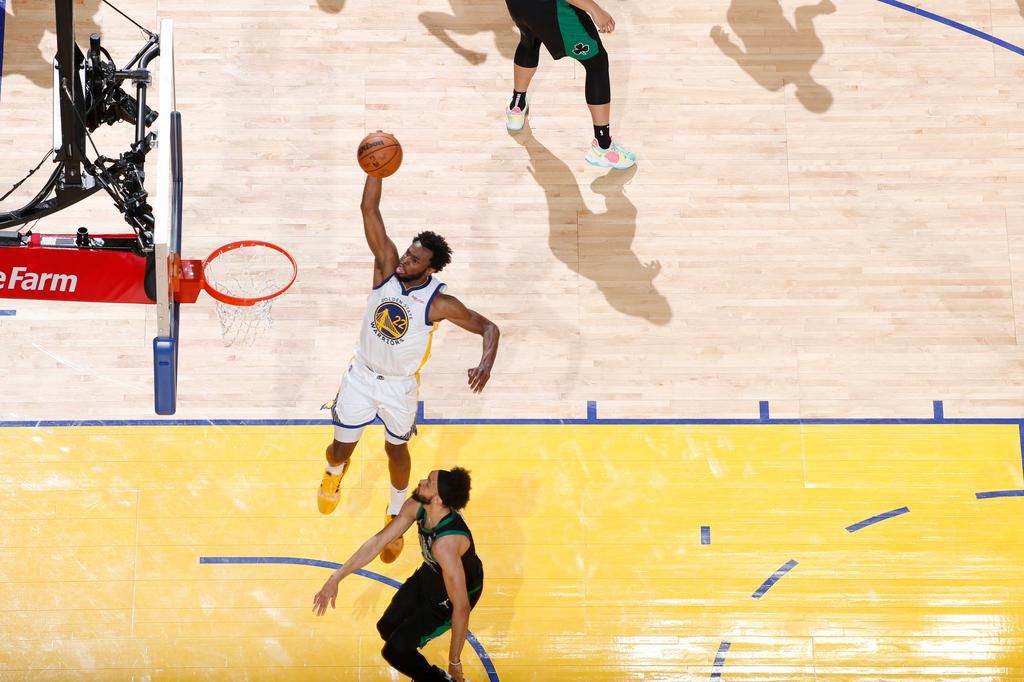 Andrew Wiggins erupts for 26 points as Golden State Warriors beat Boston Celtics to take Game 5