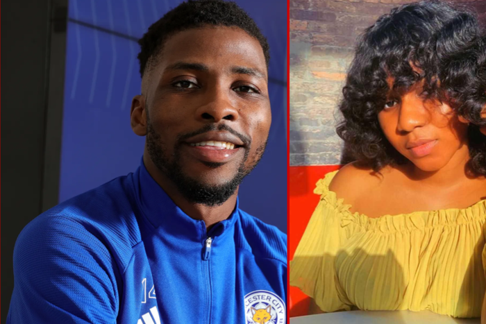 Kelechi Iheanacho and his girlfriend Amarachi Joy