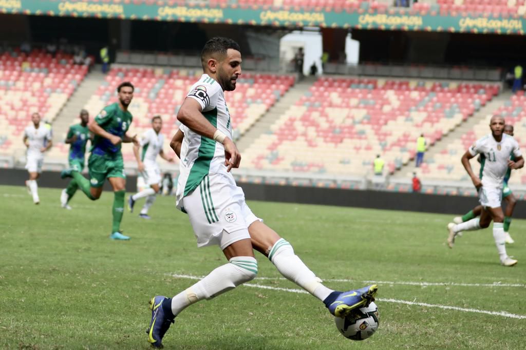 Riyah Mahrez had a quiet game against Sierra Leone.