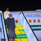 President Muhammadu Buhari arrives Addis Ababa ahead of 35th African Union session. [Presidency]