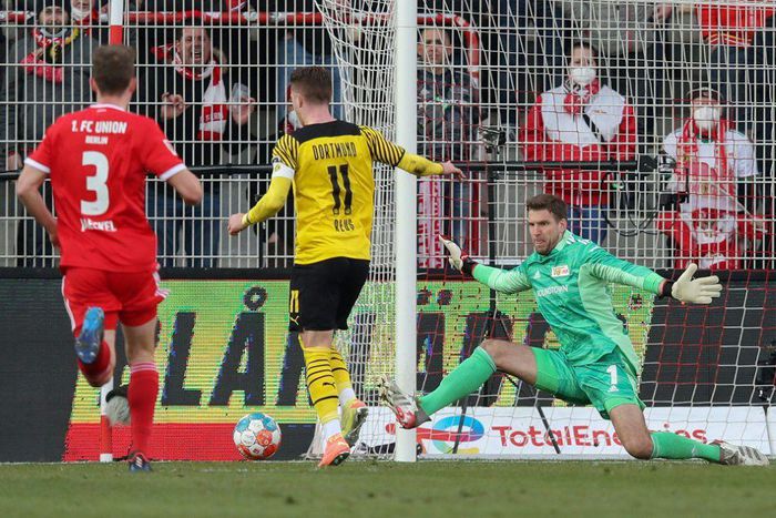 Marco Reus scored twice for Borussia Dortmund against Union Berlin on Sunday