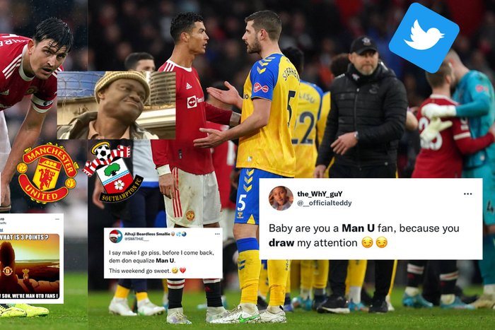 Best social media reactions to Manchester United's 1-1 against Southampton on Saturday