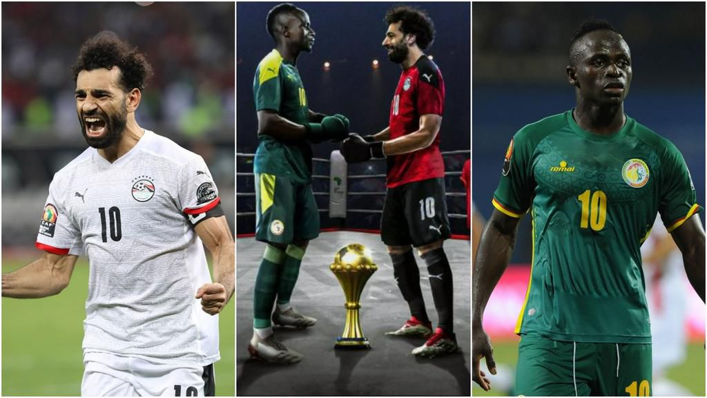 Salah and Mane will do battle for the AFCON title