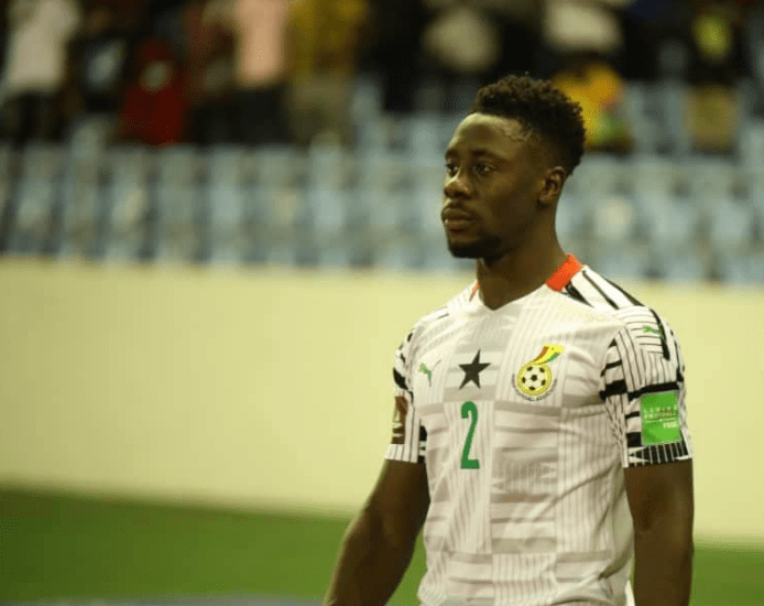 Andy Yiadom will not want to watch Gabon's equaliser back