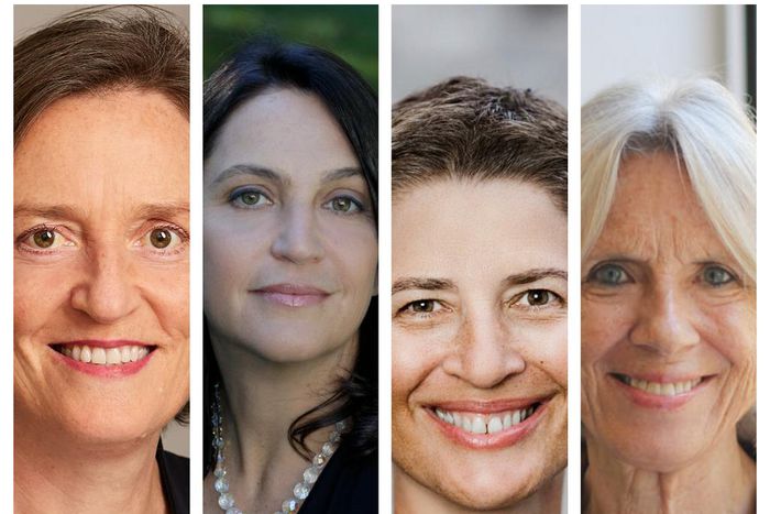 L-R Murray, Klapper, Gincherman, and Buvinic are global experts who discussed closing the gender gap on financial services