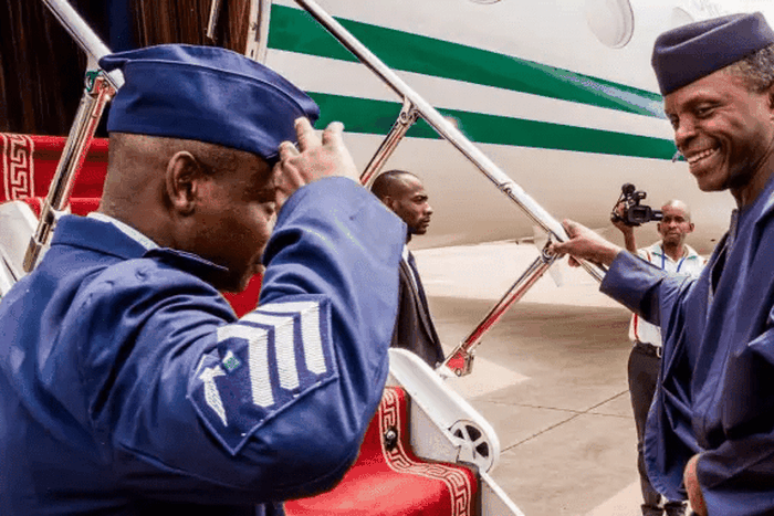 Osinbajo departs (Newsdiaryonline)