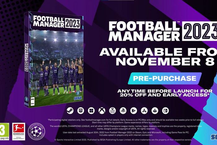 Football Manager 2023 release date