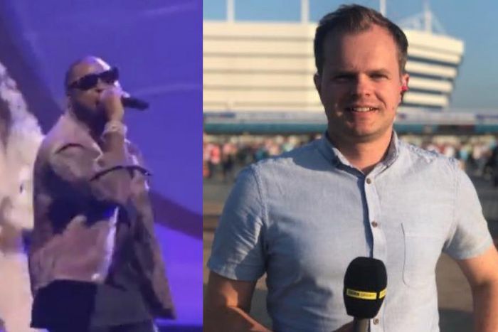 Davido and John Bennett