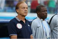 Gernot Rohr and Salisu Yusuf