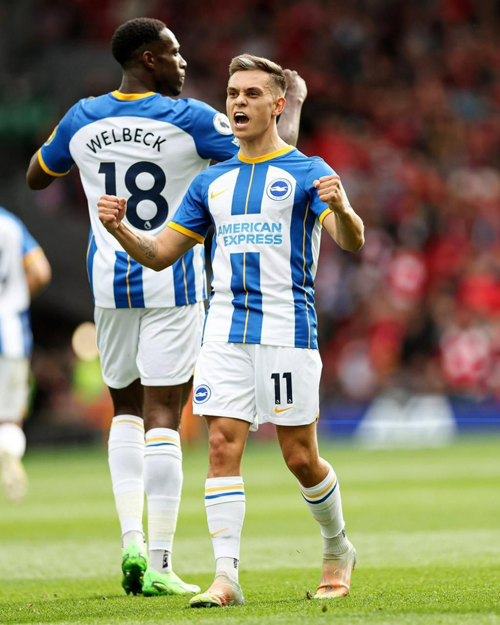 Trossard scores 3 as Brighton pile pressure on Klopp, Liverpool with 3-3 draw at Anfield