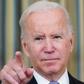 President Joe Biden calls on reporters for questions as he speaks about the bipartisan infrastructure bill in the State Dinning Room of the White House on November 6, 2021.