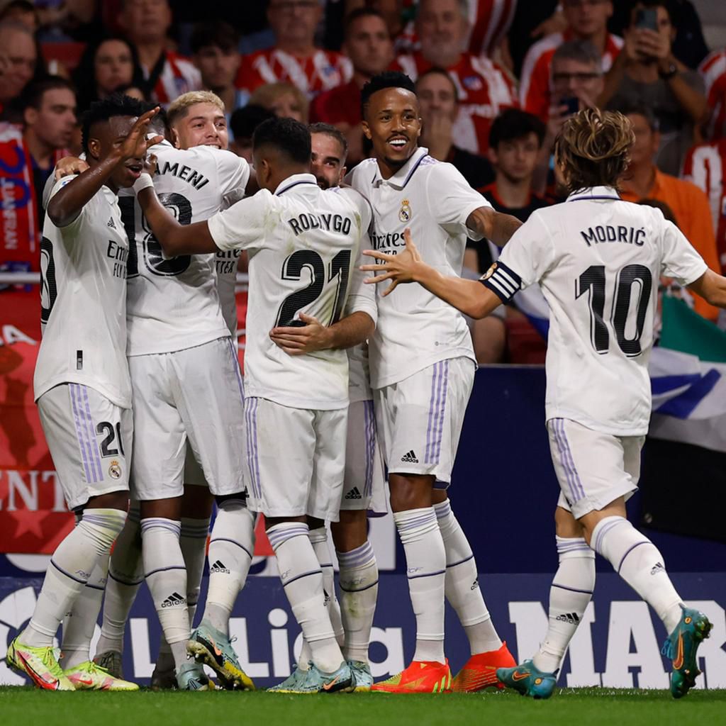 Valverde and Rodrygo back up Vinicius with goals as Real Madrid beat Atletico Madrid 2-1 in the derby