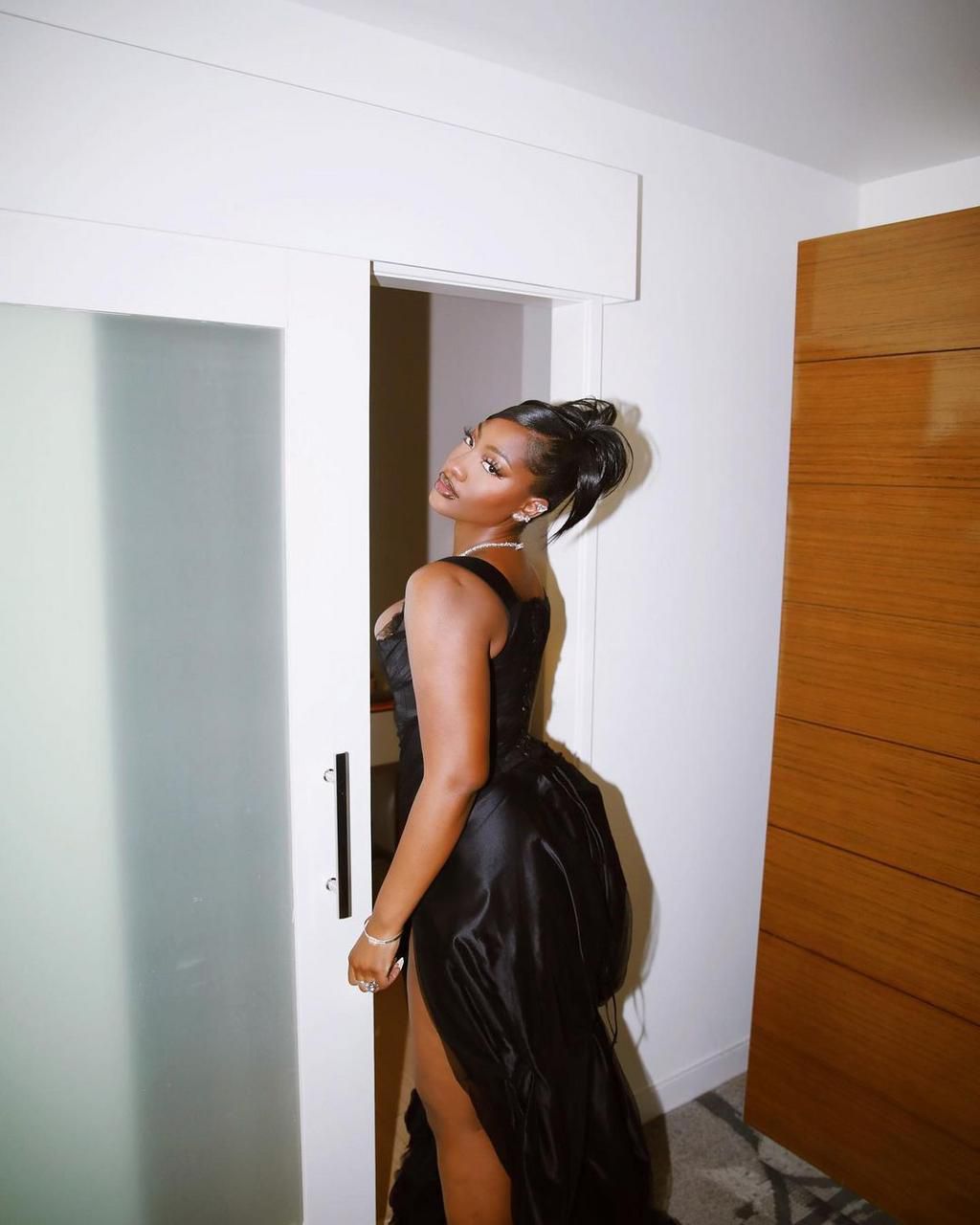 Tems gown for the BET Awards [Instagram/Tems]