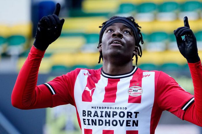 PSV forward, Noni Madueke. [skysports]