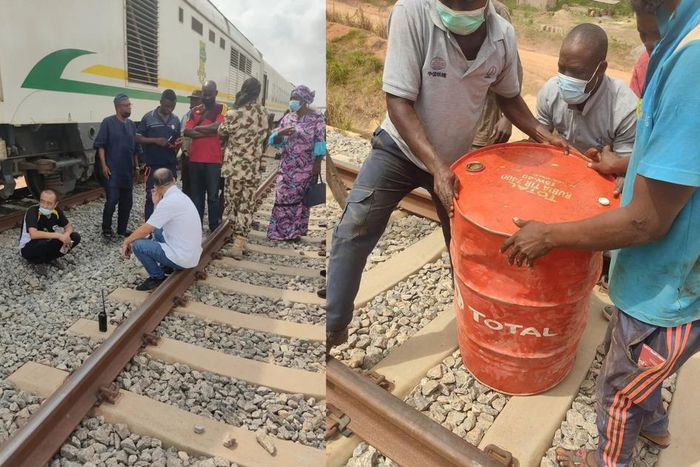 Train breaks down due to shortage of fuel