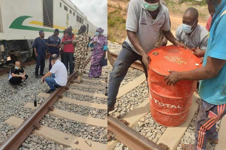 Train breaks down due to shortage of fuel