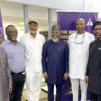 L-R : Dr. Yemisi Bamgbose, Executive Secretary, Broadcasting Organisation of Nigeria (BON); Mr. Greg Odutayo, Member, Central Working Committee, BON; Mr. Emeka Mba, Former Director General, Nigeria Broadcasting Commission (NBC); Mr. John Ugbe, Chairman...