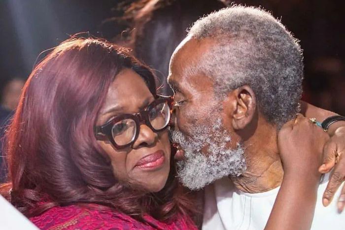Joke Silva and her hubby Olu Jacobs [Instagram/TNDGossip]