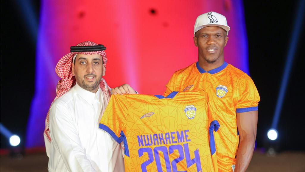 Anthony Nwakaeme joins Odion Ighalo in Saudi Arabia [Photos/Video]