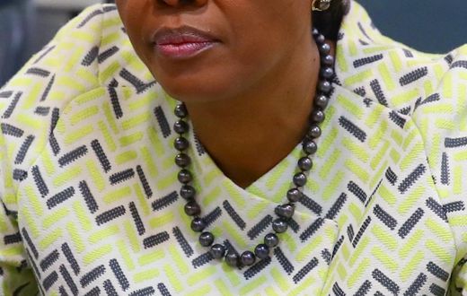 Saara Kuugongelwa is the president of Namibia [Wikipedia]