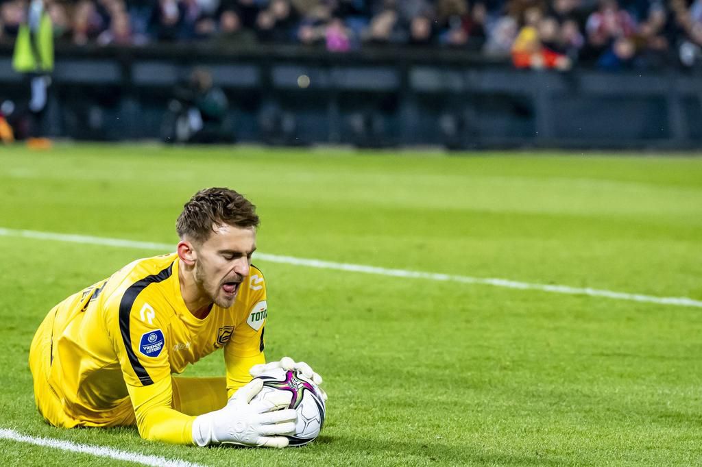 Groningen goalkeeper Peter Leeuwenburgh made some crucial saves which  kept the scoreline respectable