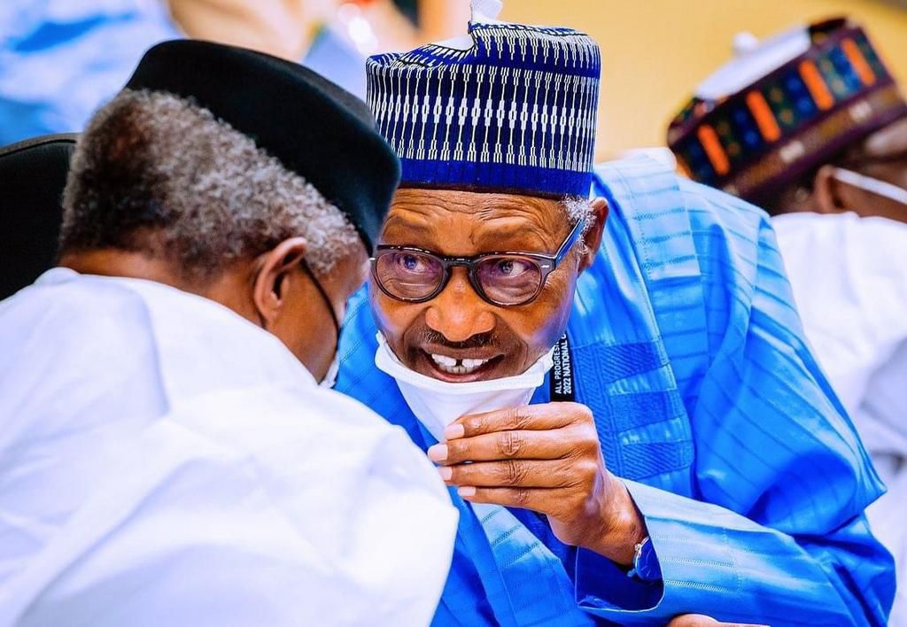 President Muhammadu Buhari and Vice President Yemi Osinbajo.
