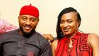 Yul Edochie and his wife May [AKPraise]