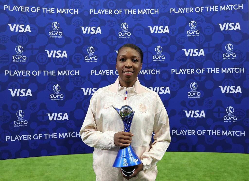 Woman of the game, Grace Geyoro.