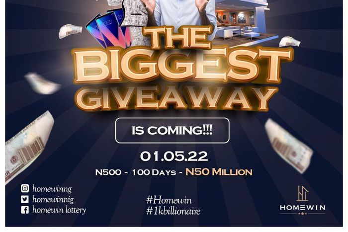 Homewin, the biggest promo that is set to put a smile on the faces of Nigerians