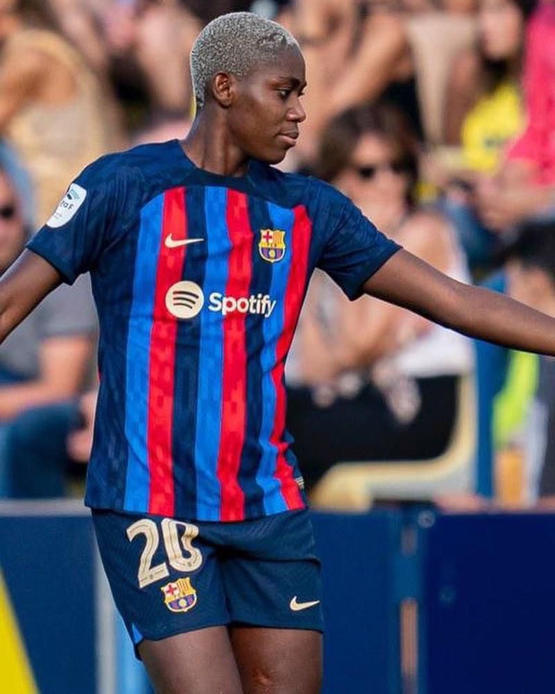 Super Falcons stars Oshoala  and Uchiebe to clash in the Champions League