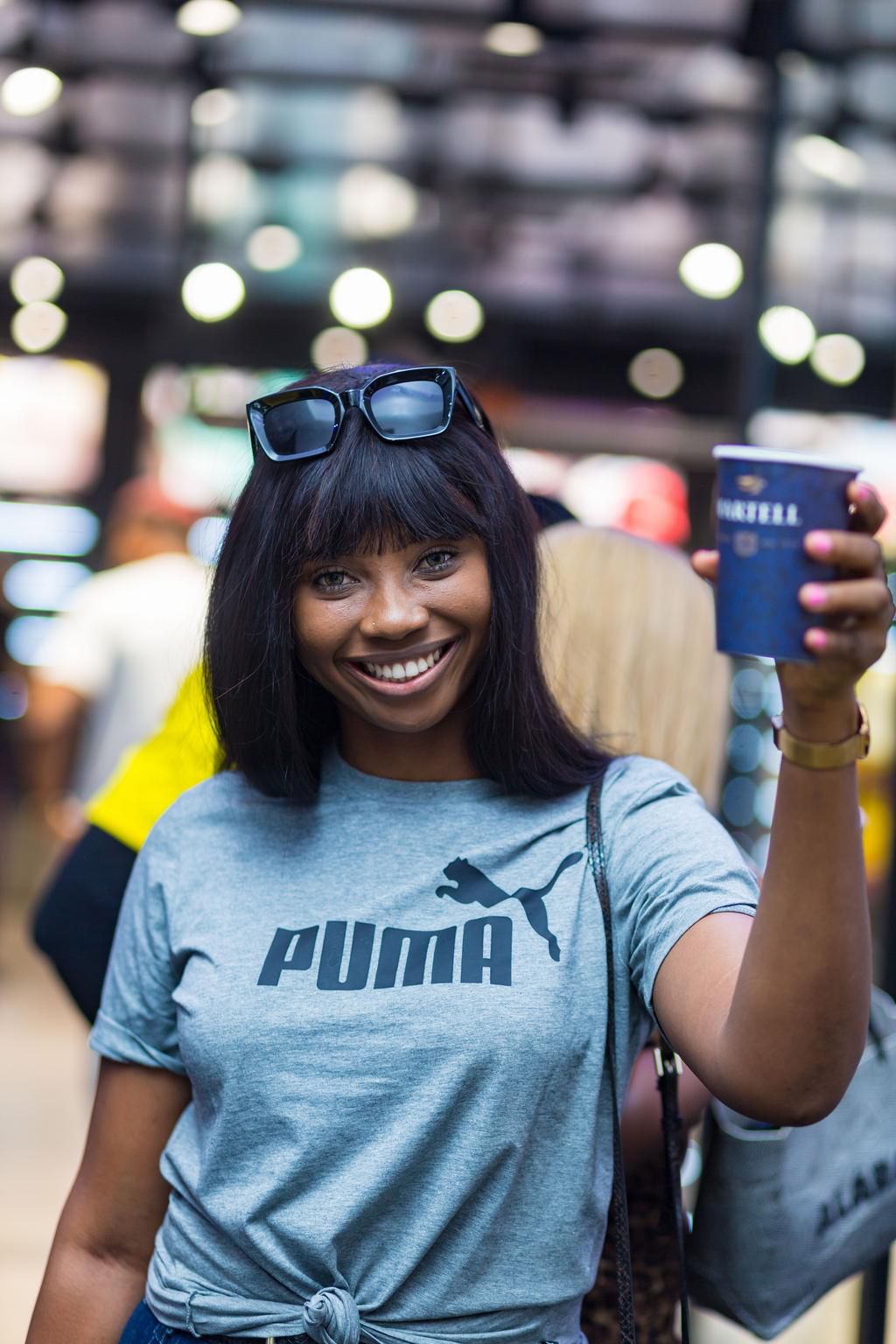 An evening of fun & shopping as PUMA hosts DAVIDO to a meet & greet event at the Palms Mall, Lekki