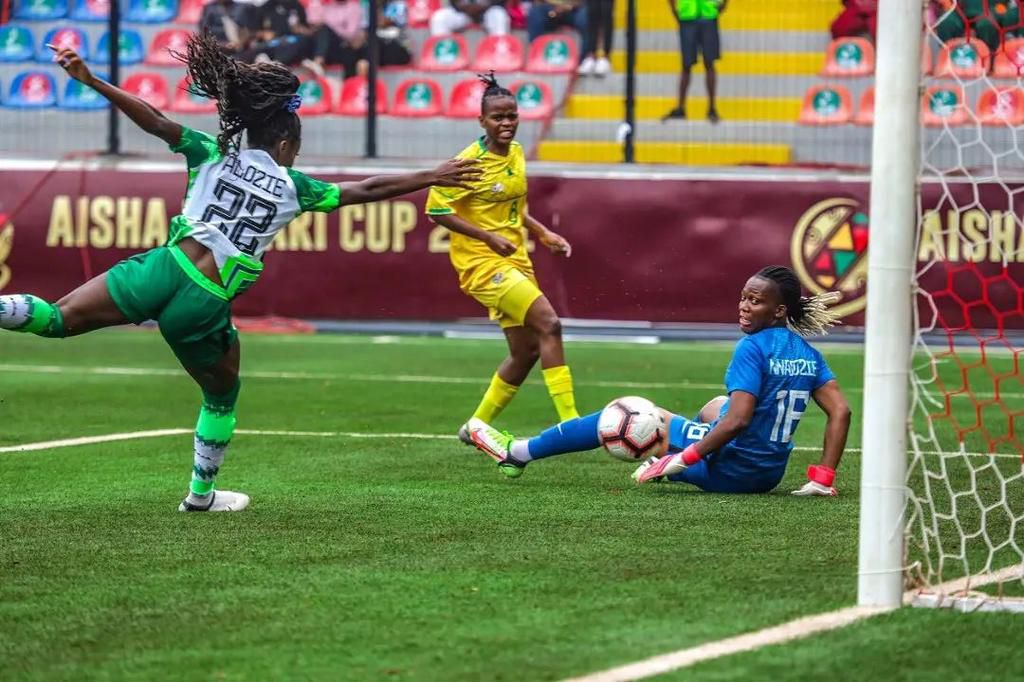Nigeria 2 Vs 4 South Africa at Aisha Buhari Cup