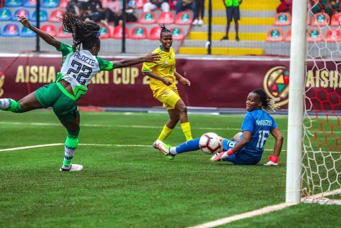 Nigeria 2 Vs 4 South Africa at Aisha Buhari Cup
