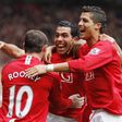 Cristiano Ronaldo, Carlos Tevez and Wayne Rooney formed Manchester United's lethal attack