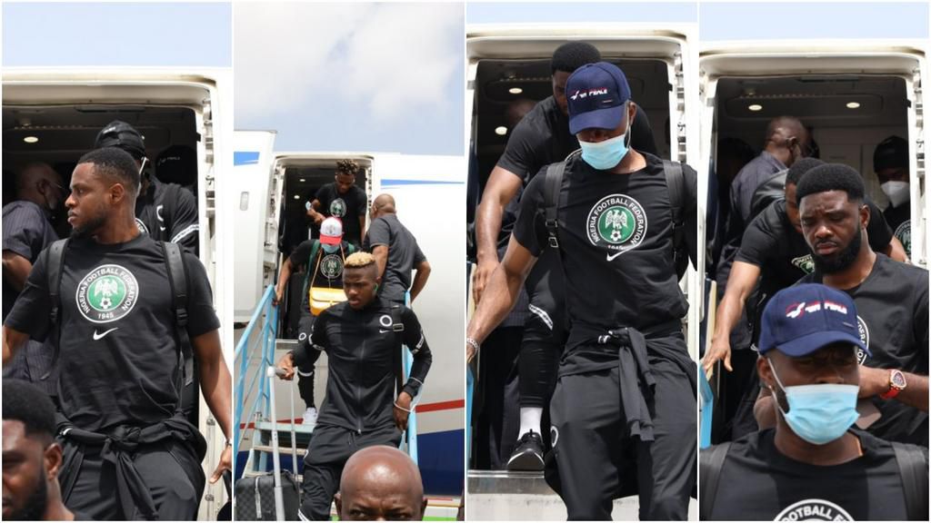 The Super Eagles of Nigeria have landed in Kumasi for clash against Ghana
