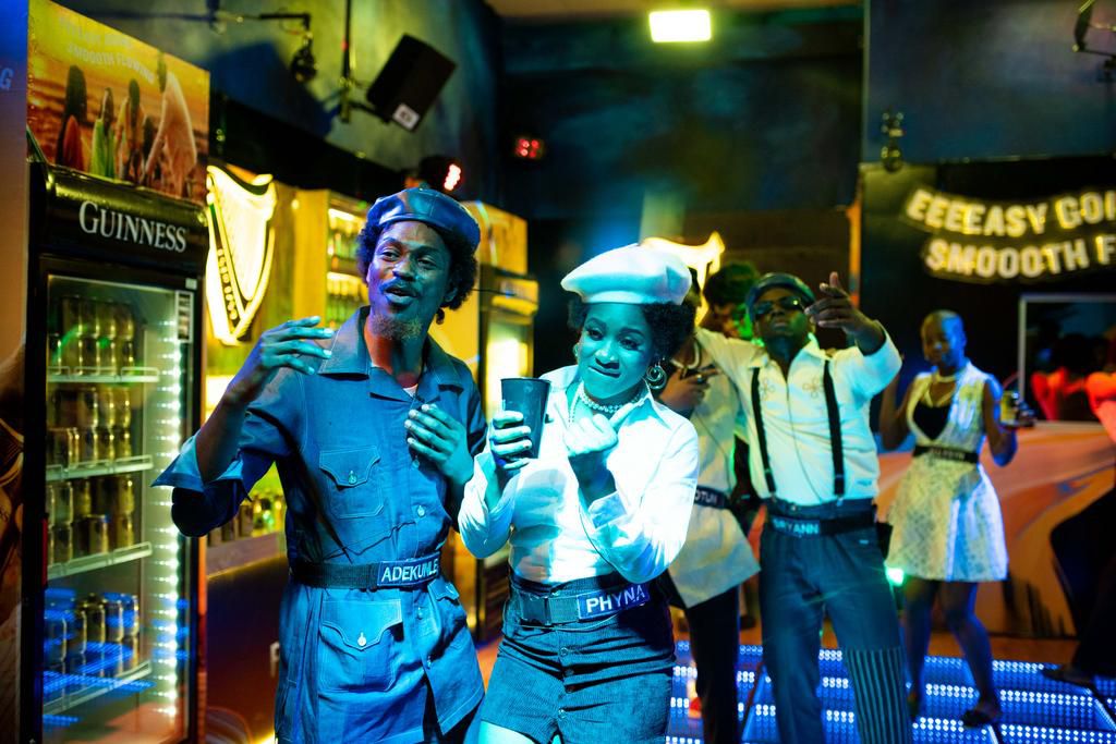 BBNaija Season 7 housemates explore retro style at Guinness Smooth Party